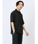 【DRESS POLO-SHIRT】綿ストレッチ オーバーサイズ 半袖ポロシャツ