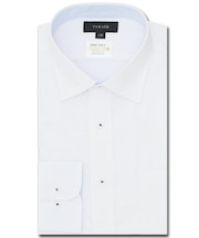 形態安定 吸水速乾 スタンダードフィット ワイドカラー長袖シャツ