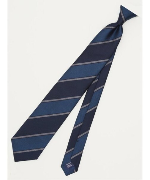 TAKA-Q×FAIRFAX シルクストライプ柄 レギュラータイ 8.0cm幅