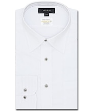 形態安定 吸水速乾 スタンダードフィット レギュラーカラー長袖シャツ