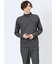 ストレッチ起毛 モックネック 長袖Tシャツ