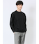【DRESS T-SHIRT】綿ストレッチ モックネック長袖Tシャツ