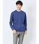 【DRESS T-SHIRT】綿ストレッチ モックネック長袖Tシャツ