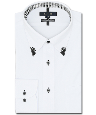 ノーアイロンストレッチ スタンダードフィット ボタンダウン長袖ニットシャツ