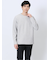 メランジワッフル クルーネック長袖Tシャツ