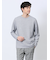 メランジワッフル クルーネック長袖Tシャツ