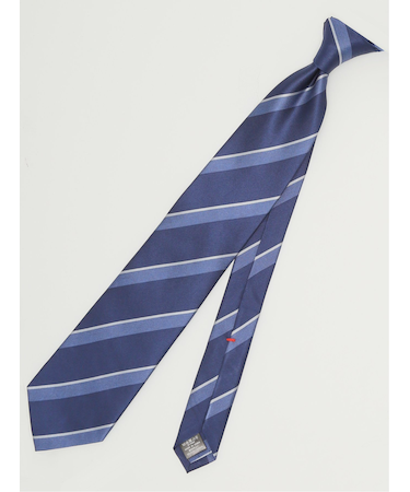 セッテピエゲ シルクストライプ柄 レギュラータイ 8.5cm幅