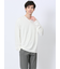 メランジポンチ Vネック長袖Tシャツ