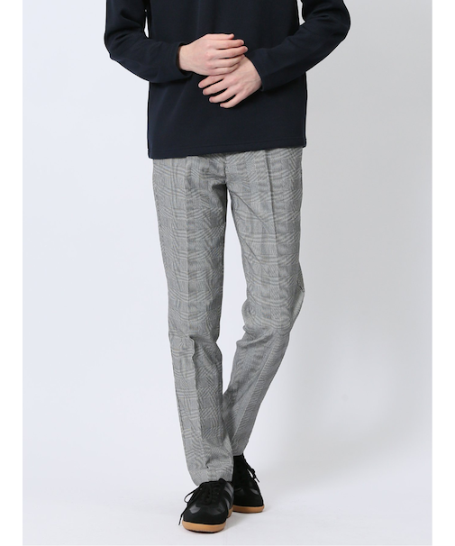 クロスストレッチ トラウザーパンツ