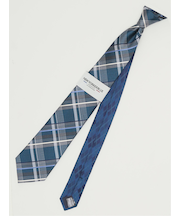 ニューヨーカーブルー/NEWYORKER BLUE シルクレギュラータイ 8.0cm幅