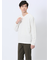 タックジャガード Vネック長袖Tシャツ