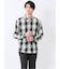【WEB限定】オンブレーチェック レギュラーカラー長袖シャツ