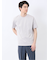 【DRESS T-SHIRT】綿ストレッチ スロープネック半袖Tシャツ
