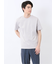 【DRESS T-SHIRT】綿ストレッチ スロープネック半袖Tシャツ