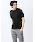 【DRESS T-SHIRT】綿ストレッチ スロープネック半袖Tシャツ