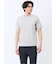 【DRESS T-SHIRT】綿ストレッチ スロープネック半袖Tシャツ
