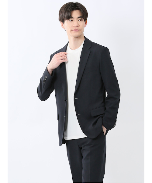 ★JIGOTT★スリムフィット シングル ツーボタン ジャケット ☆JIGOTT☆スリムフィット シングル ツーボタン ジャケット
