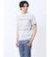 ポップコーンボーダー クルーネック半袖Tシャツ