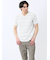 メッシュボーダー Vネック半袖Tシャツ