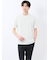接触冷感 スロープネック半袖Tシャツ