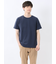 ふくれバイヤスジャガード クルーネック半袖Tシャツ