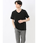 ふくれアーガイル Vネック半袖Tシャツ