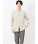 TechLinen バンドカラー 7分袖シャツ