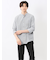 TechLinen バンドカラー 7分袖シャツ
