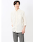 TechLinen ボタンダウン 7分袖シャツ