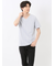 プレーティングジャガード Vネック半袖Tシャツ