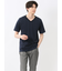 プレーティングジャガード Vネック半袖Tシャツ