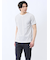 メランジポンチ キーネック半袖Tシャツ