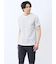 メランジポンチ キーネック半袖Tシャツ