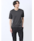 千鳥ジャガード Vネック半袖Tシャツ