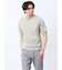 千鳥ジャガード Vネック半袖Tシャツ