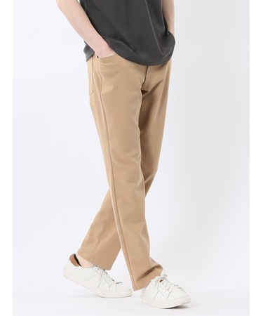 クロスストレッチ+クール スリムパンツ 股下82cm