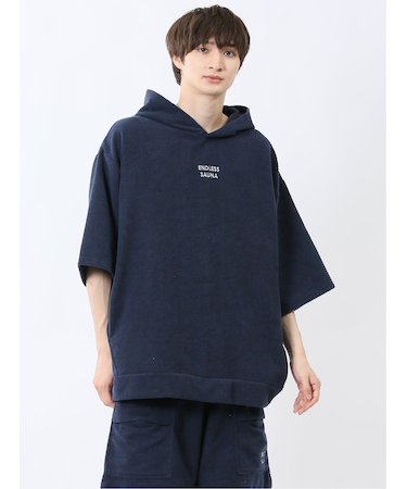 Sauna Camp×T/Q パイルポンチョ(セットアップ可能)