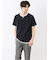 ドライワッフル キーネック半袖Tシャツ