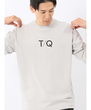 綿100% ロゴプリント クルーネック半袖Tシャツ