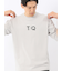綿100% ロゴプリント クルーネック半袖Tシャツ
