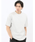 ダブルフェイス ポンチ クルーネック半袖Tシャツ