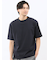 ダブルフェイス ポンチ クルーネック半袖Tシャツ