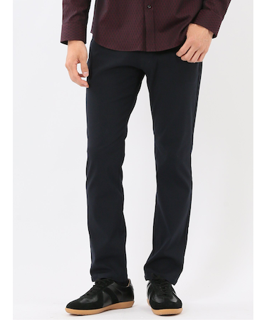 クロスストレッチ スリムパンツ ツイル