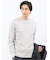 【DRESS T-SHIRT】シルケットスムス モックネック 長袖Tシャツ