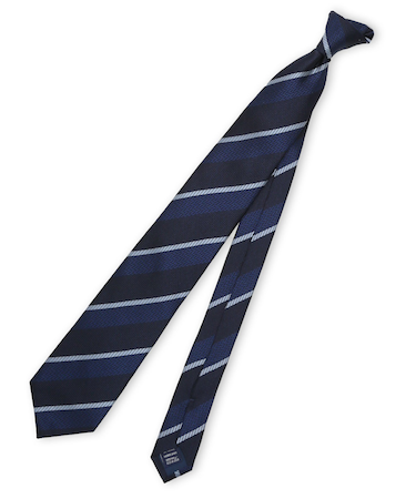 ニューヨーカーブルー/NEWYORKER BLUE シルクレギュラータイ 8.0cm幅