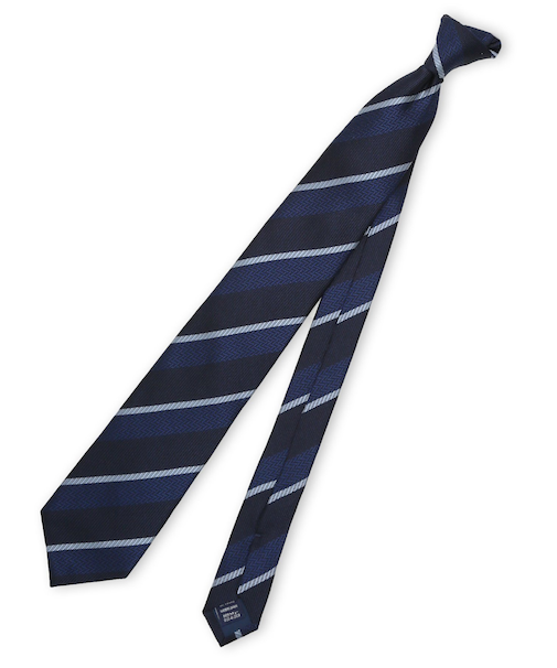 ニューヨーカーブルー/NEWYORKER BLUE シルクレギュラータイ 8.0cm幅