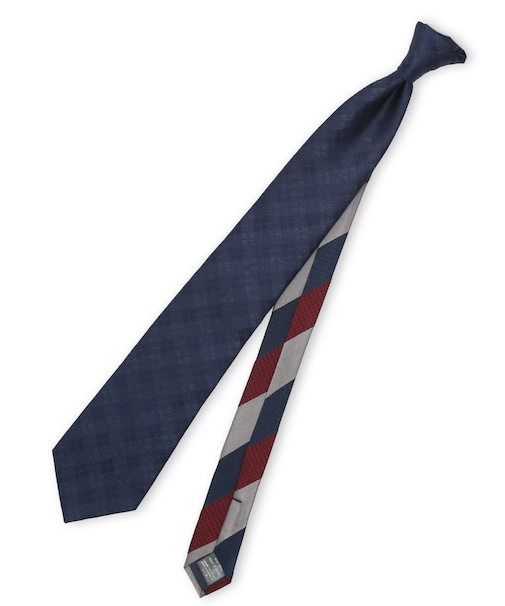 ニューヨーカーブルー/NEWYORKER BLUE シルクレギュラータイ 8.0cm幅