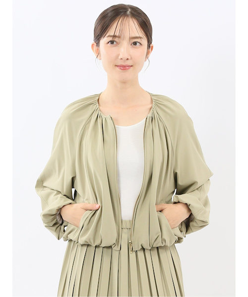 シャルリッシュ/Shallish 保湿 UV ZIPブルゾン(セットアップ可能