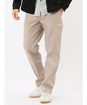 ピケストレッチ カーゴトラウザーパンツ