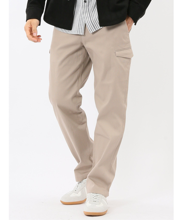 ピケストレッチ カーゴトラウザーパンツ